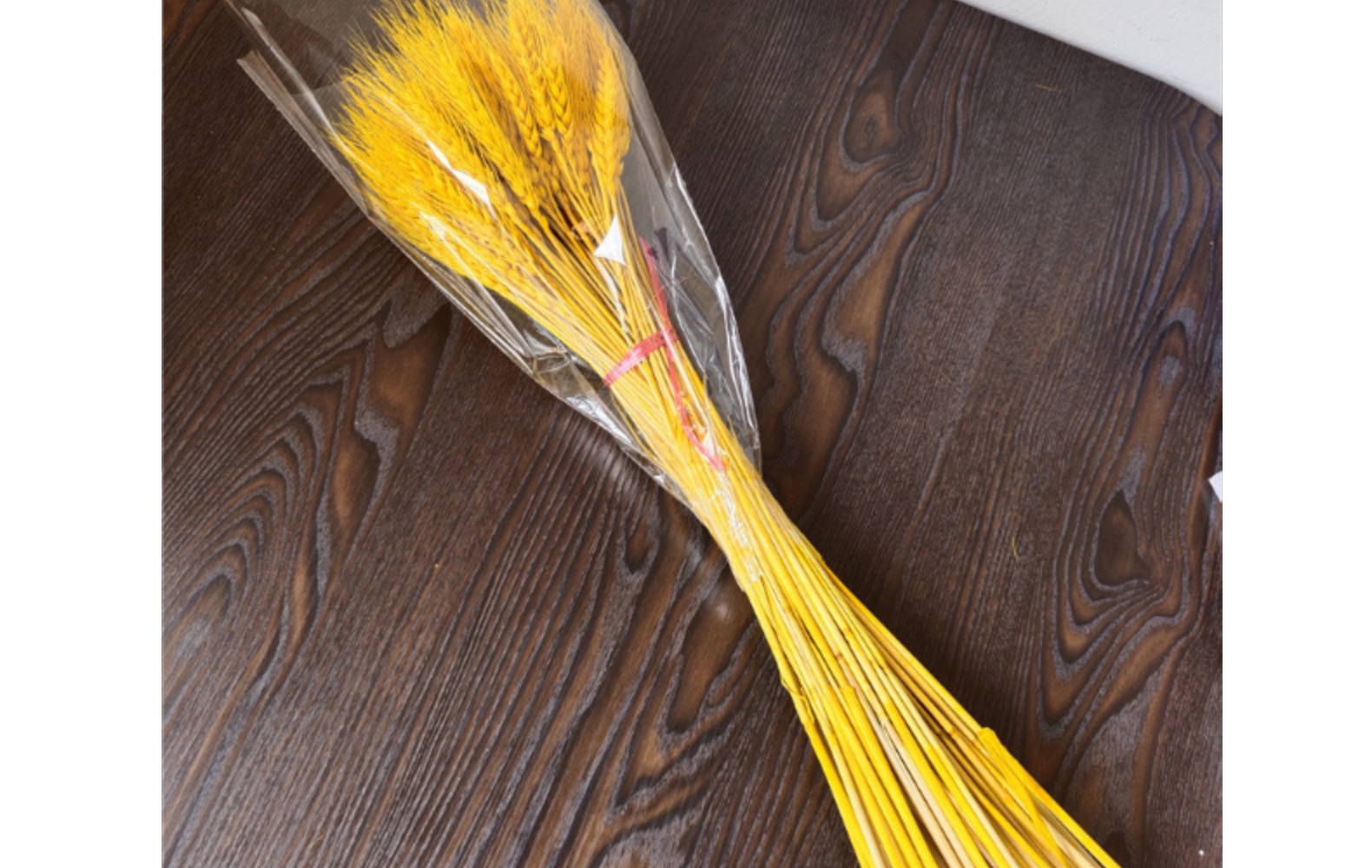 金黄色麦穗干花批发开业大麦花篮 麦穗干花花束 真麦子 麦穗干花