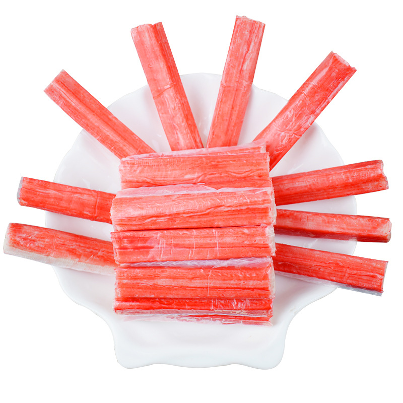 观腾蟹肉棒500g日本寿司蟹棒大崎蟹柳泰国进口蟹柳棒火锅蟹腿肉