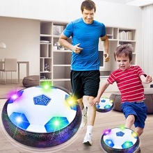 跨境热卖电动气垫悬浮足球灯光音乐亲子互动创意儿童益智体育玩具