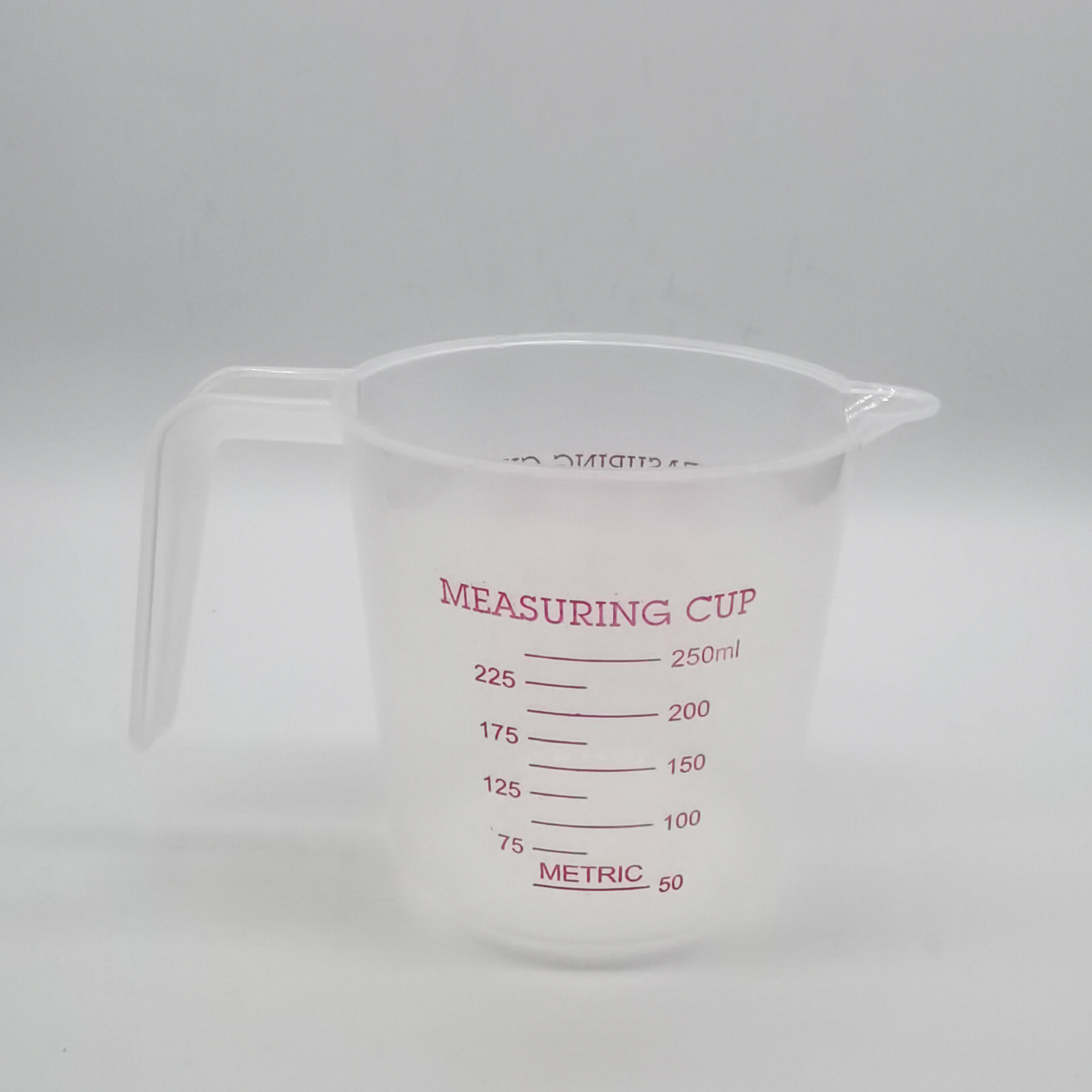 Household Plastic Measuring Cups Transparent Belt Graduated Glass