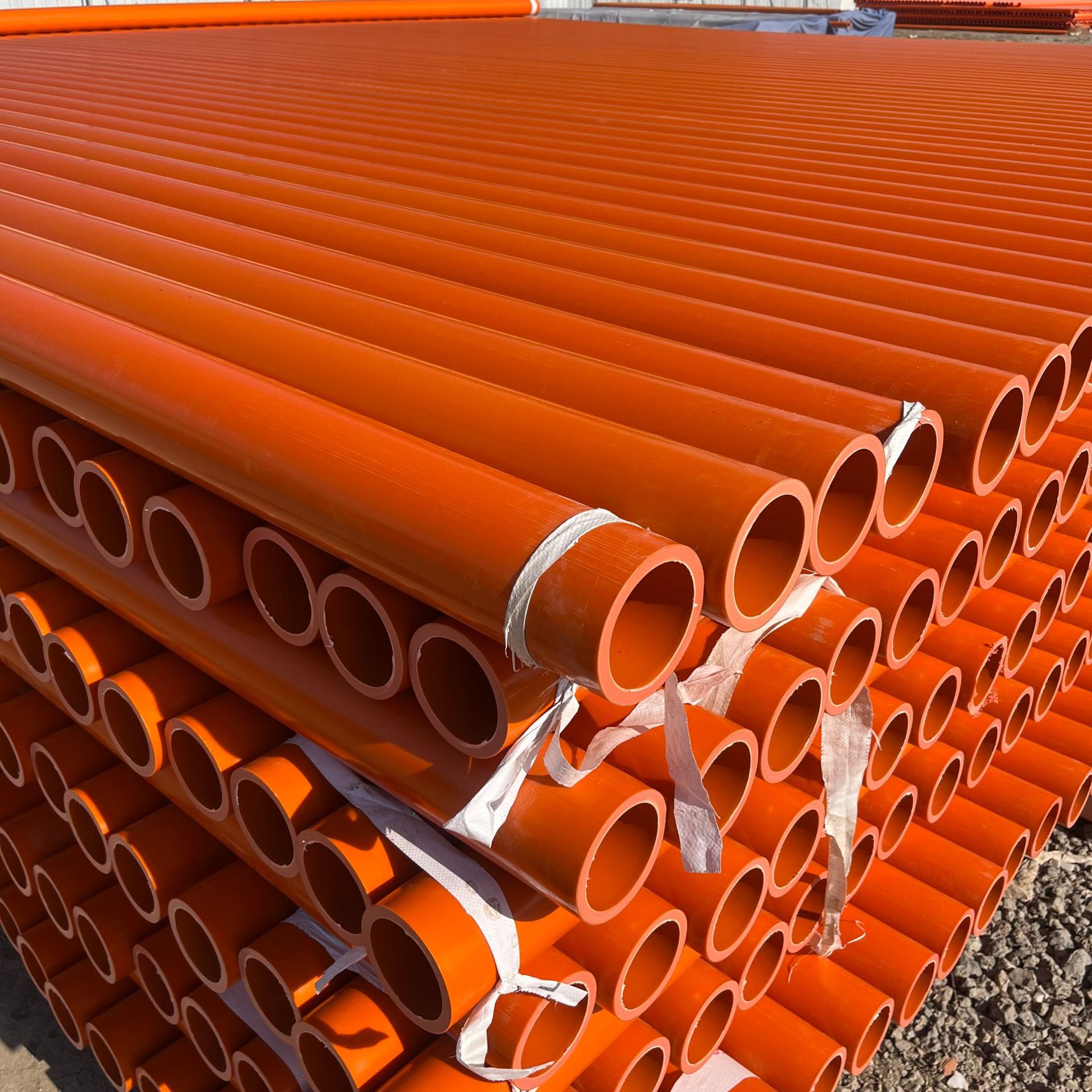 mpp电力管 原料穿线电缆保护管 非开挖直埋通信管mpp拖拉电力顶管