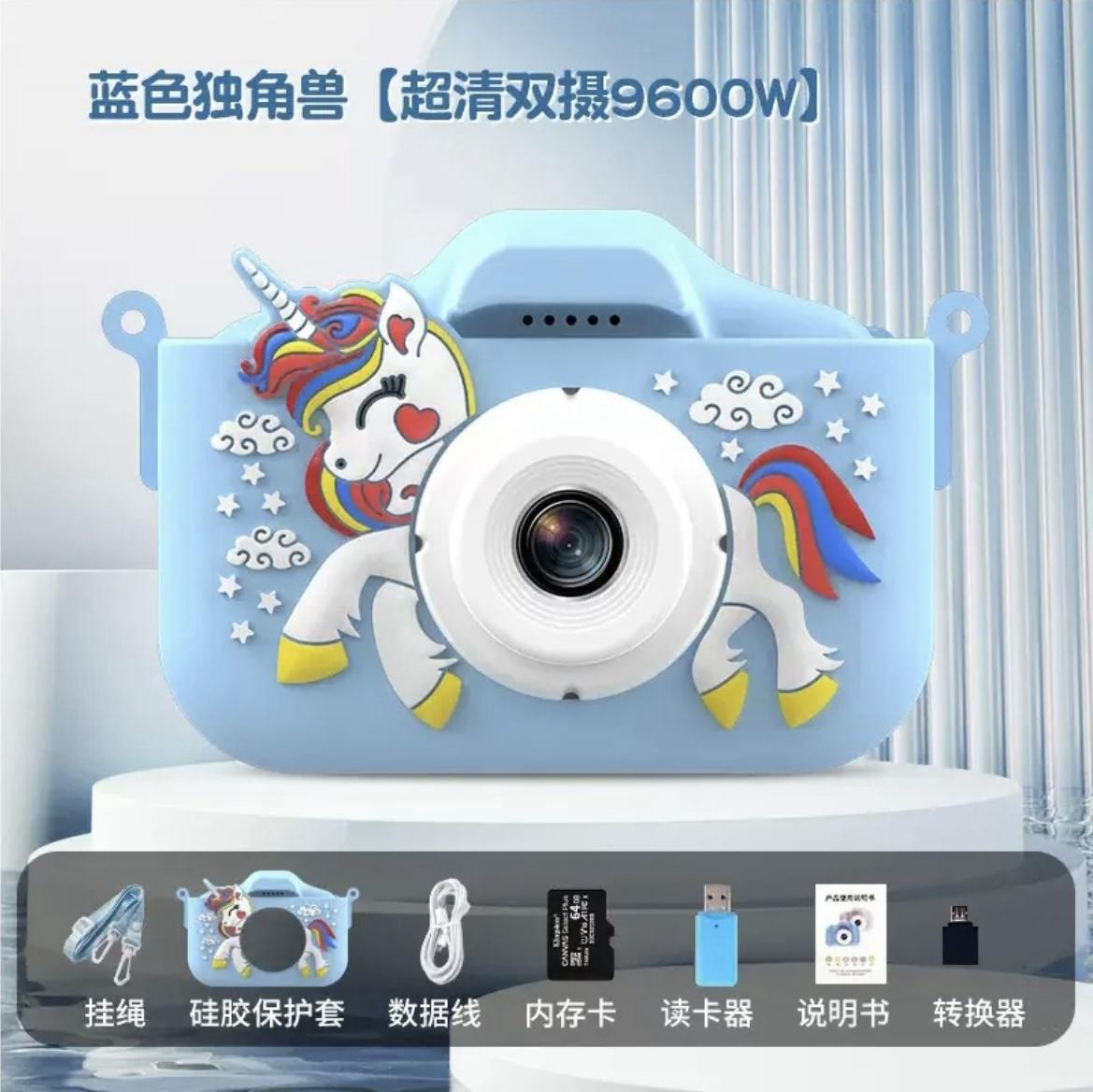 Children's Camera Can Take Pictures Slr Polaroid Camera Children Present Unicorn Cartoon Camera Toy