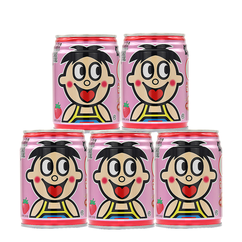 旺旺旺仔牛奶o泡果奶整箱245ml24罐装儿童早餐牛奶官方旗舰店同款