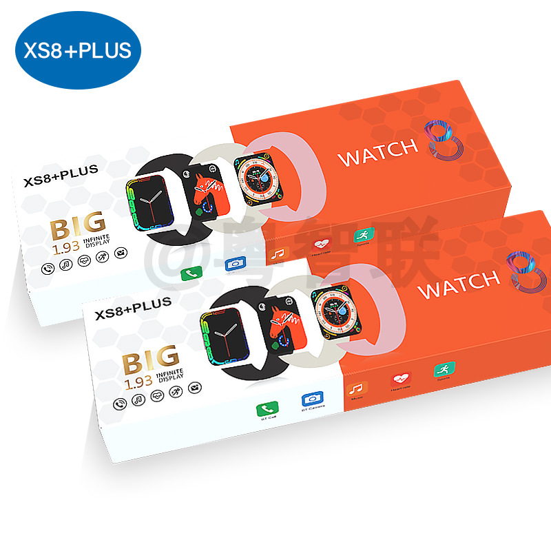 New Xs8 + plus Smart Watch Watch8 Stainless Steel Hd Call S8 Watch Sports Health Watch