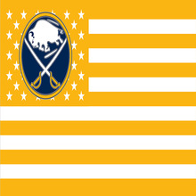 NHL Buffalo Sabres 国家冰球联盟 布法罗军刀队 旗帜