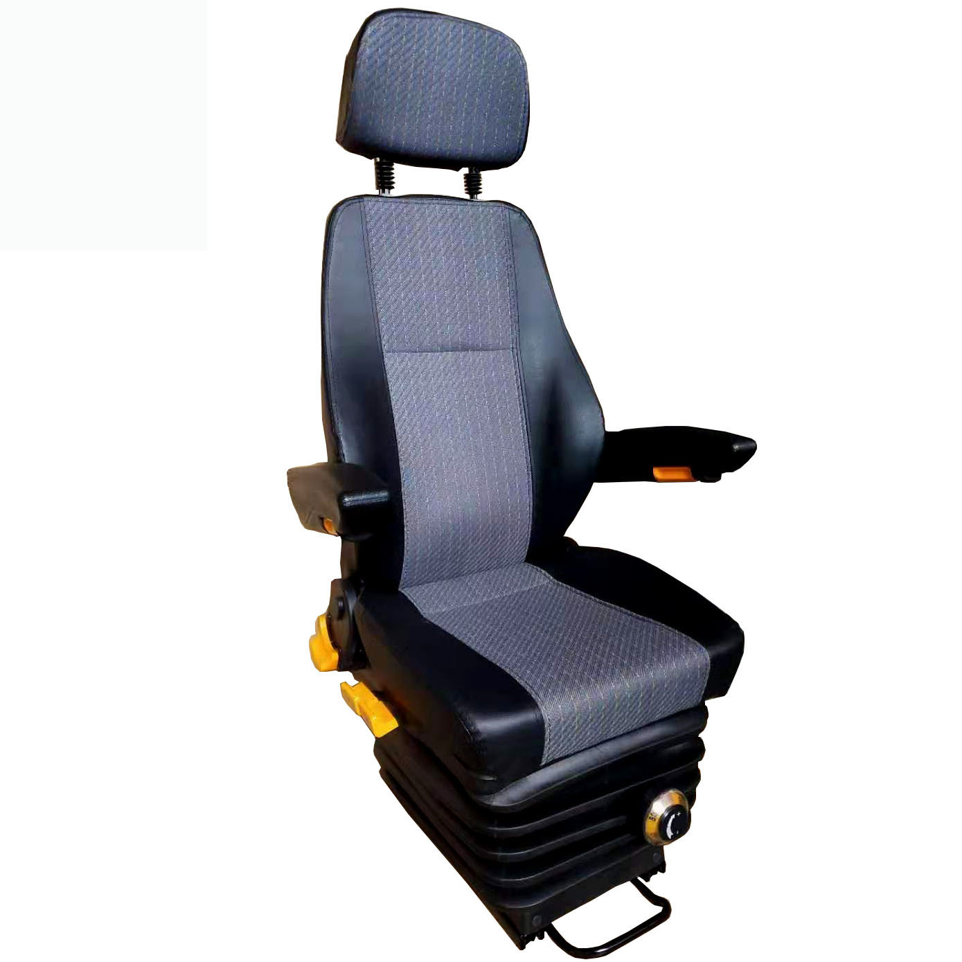 机械悬浮司机座椅m801,定制工程车司机座椅,造船厂船舶座椅