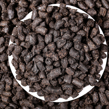 云南普洱茶 碎银子云南糯米香茶化石 老树熟茶勐海老茶头散茶批发