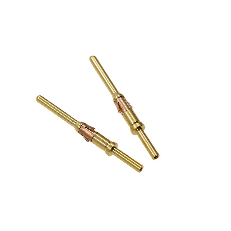 6镀金插针 大电流电器电线交流接触器插针插孔