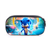 new pattern Sonic Sonic boom Polyester fiber capacity square Polyester fiber children student Pencil bag Korean Edition fashion Stationery bags new pattern Sonic Sonic boom Polyester fiber capacity square Polyester fiber children student Pencil bag Korean Edition fashion Stationery bags