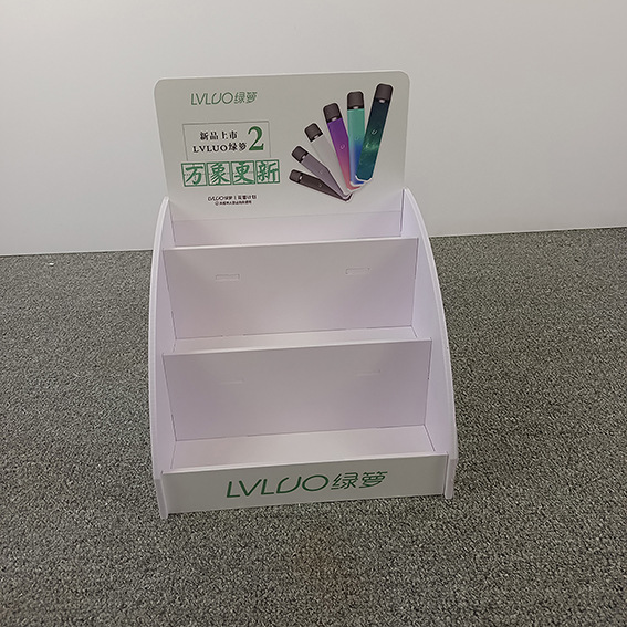 定制铂德电子烟展架雪弗板展示架收银台烟杆支架安迪板货架