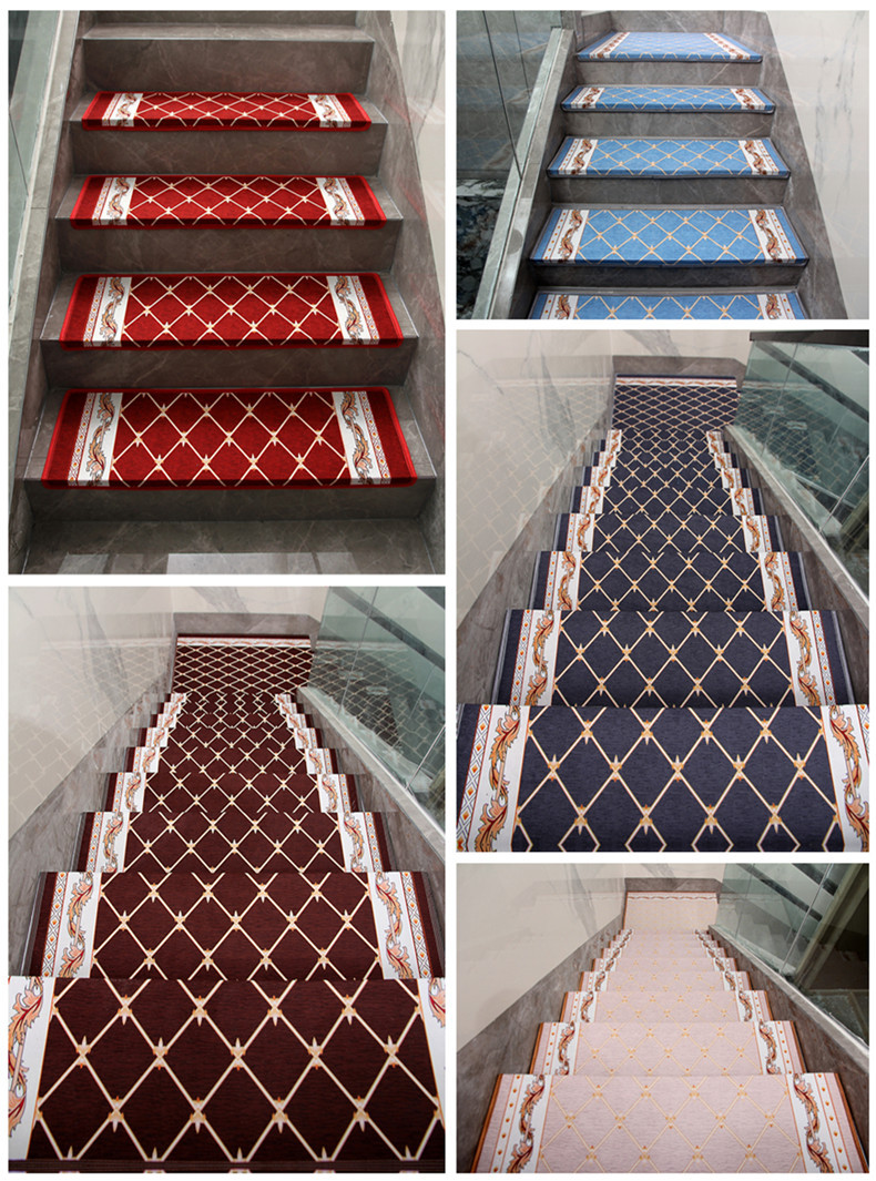 免胶自粘楼梯垫批发定做楼梯台阶贴_达江地毯_义乌购