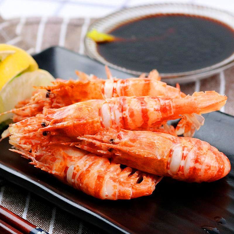熟冻格陵兰莱伯虾 火龙虾北极甜虾海虾 虾爬子进口海鲜水产