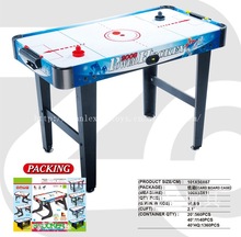 101CM 彩画冰球台 桌上曲棍球台 电动气悬冰球桌 儿童木质冰球台