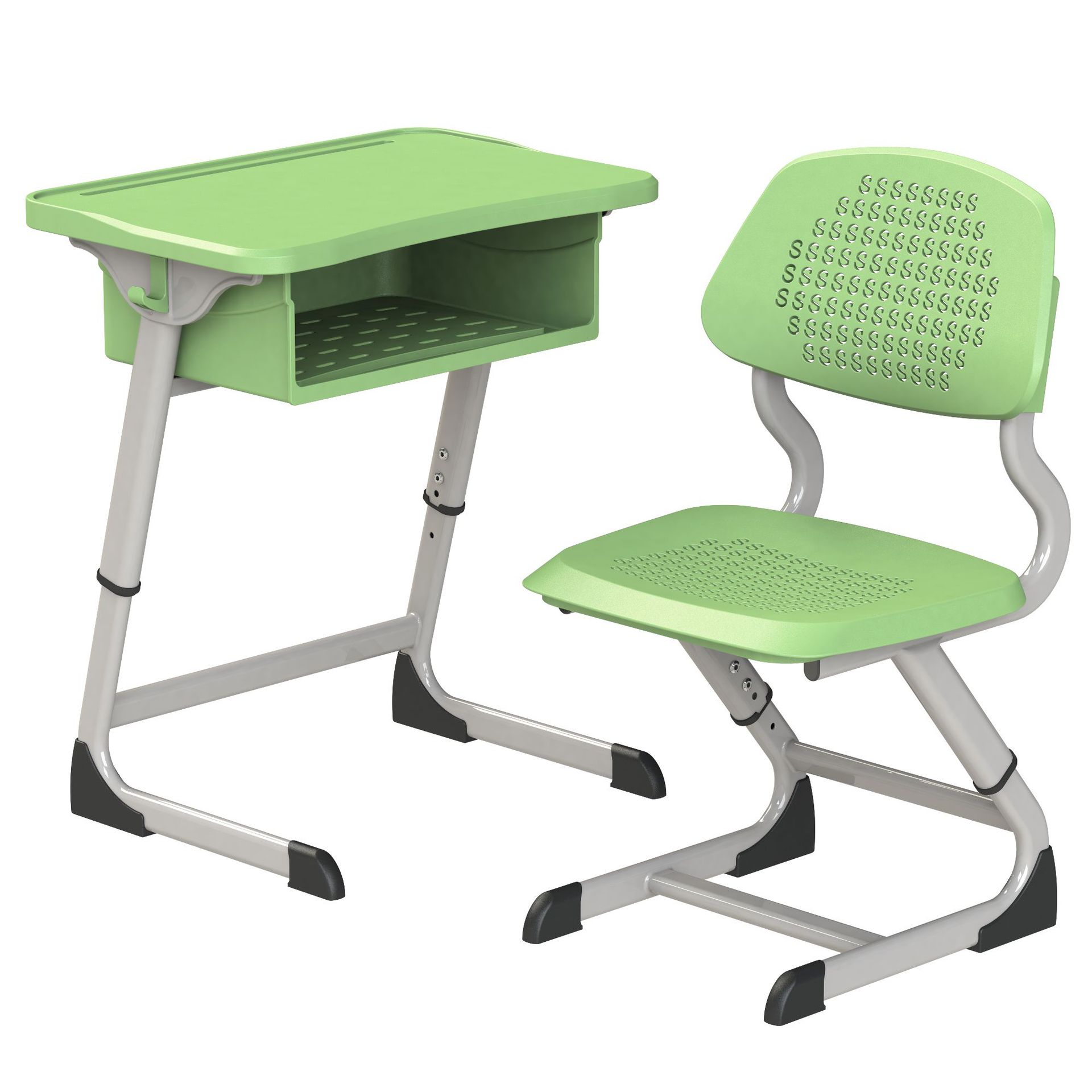 塑料课桌椅小学生