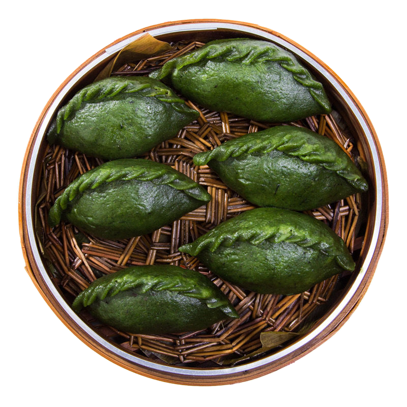 清明果农家手工江西婺源特产清明粿艾叶糍粑传统艾米果青饺青团子