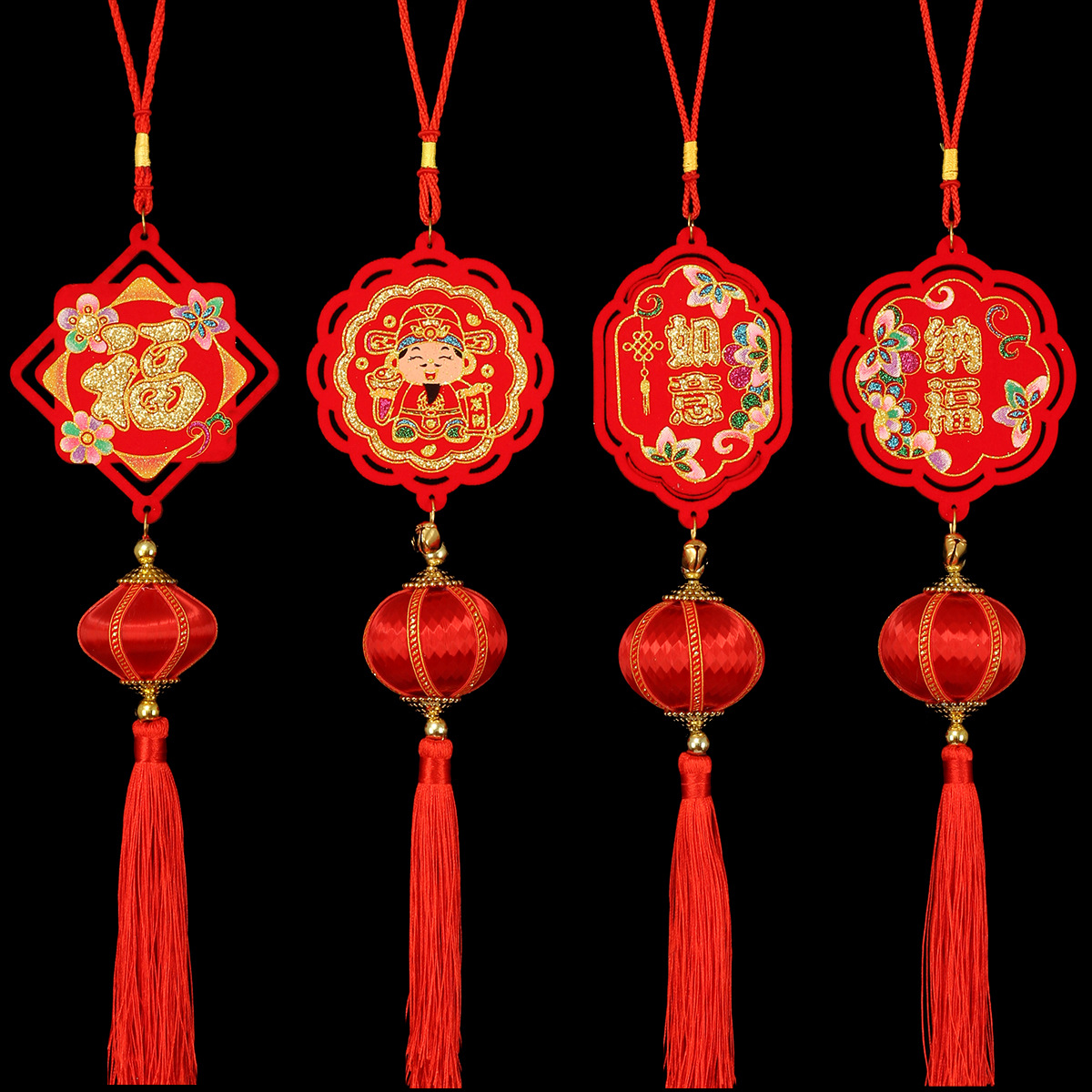 春节挂件 辣椒挂饰鱼装饰春节过年灯笼串地摊年货厂家-报价-阿里巴巴