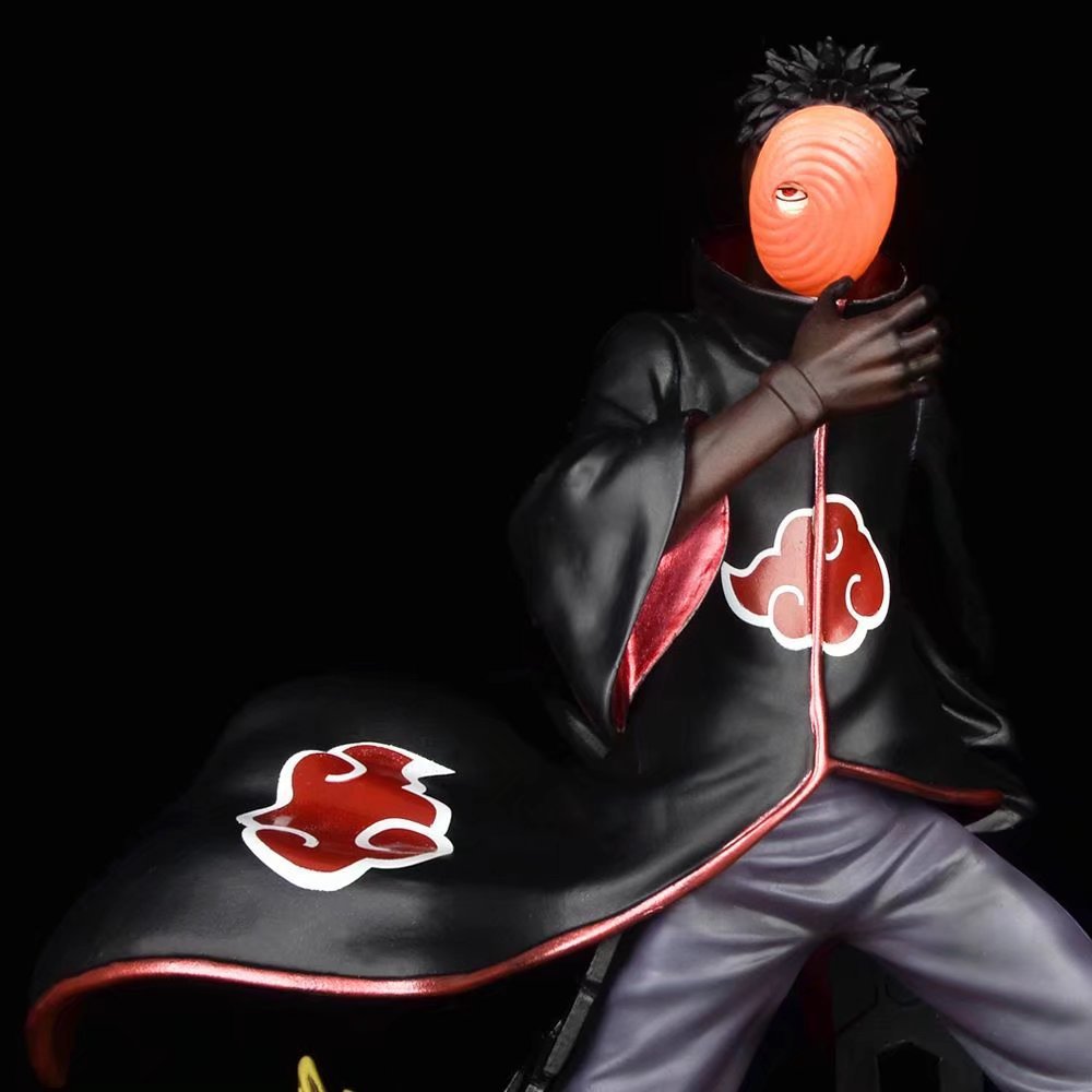 火影忍者 殿堂晓组织阿飞带土 三头雕 雕像 手办模型 公仔摆件