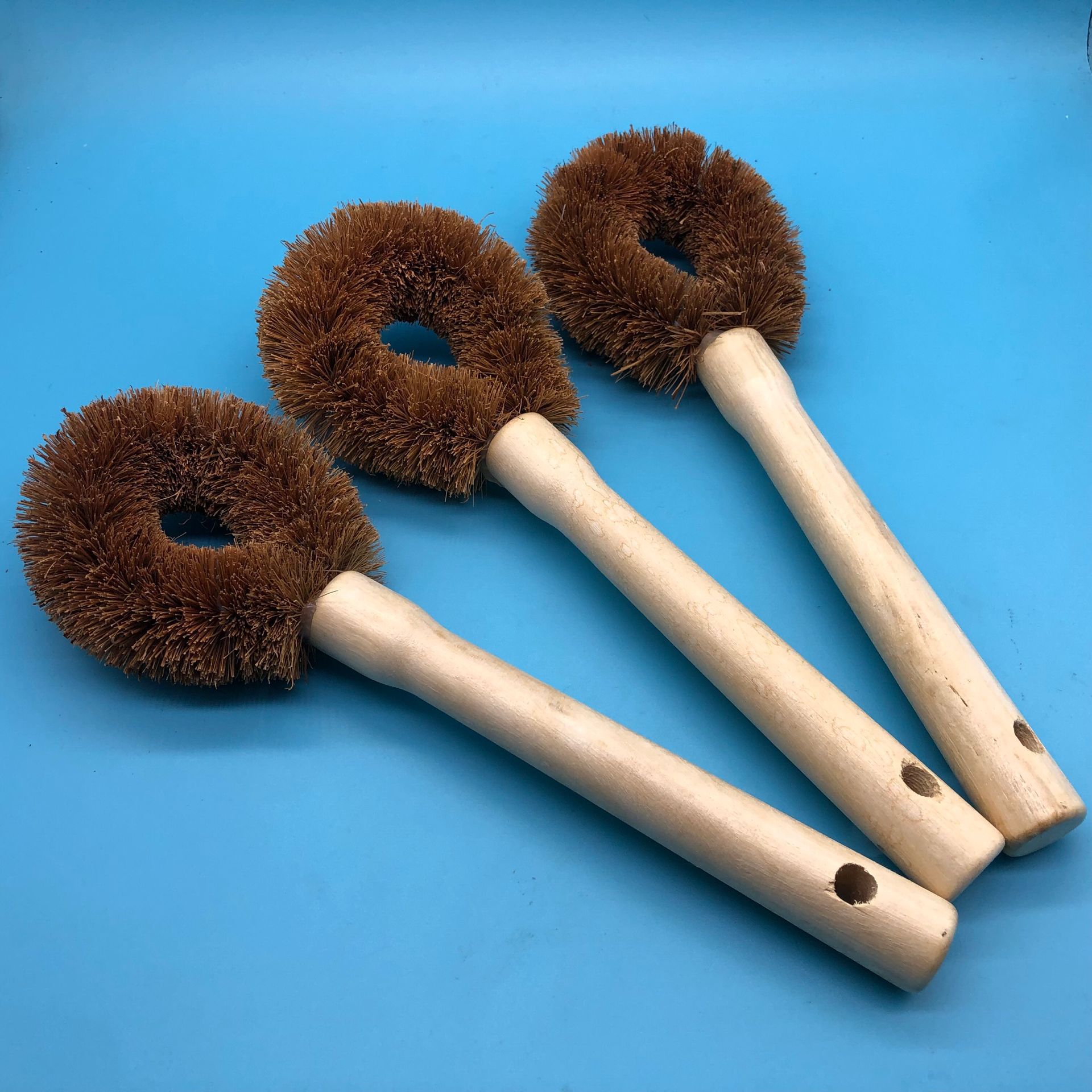 锅刷木柄棕毛刷洗锅刷锅天然椰棕锅刷不沾油洗碗刷清洁刷赠品礼品