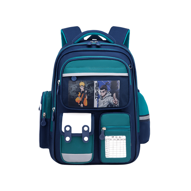 Shaodong Schoolbag Factory Primary School Student Schoolbag Three-Layer Large Capacity Grade One Three to Six Boys and Girls Backpack Wholesale