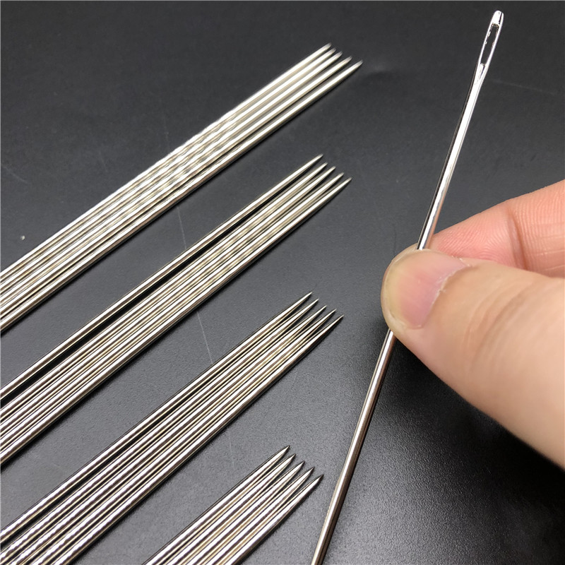 优质大针钢针大号家用手缝针加长缝被子针15cm串珠针手工针包邮