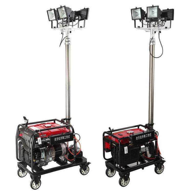 全方位移动照明车 升高7米9米移动灯塔 建筑施工应急照明灯-阿里巴巴