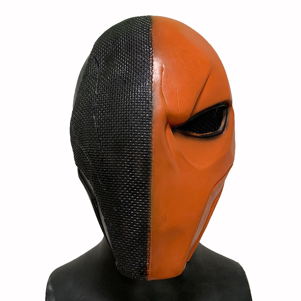 万圣节丧钟面具 恐怖绿箭侠装扮道具 化装舞会派对乳胶头套