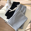 Autumn and winter Plush thickening Mopping the floor 2022 new pattern Easy Paige motion trousers pure cotton leisure time Broad leg trousers