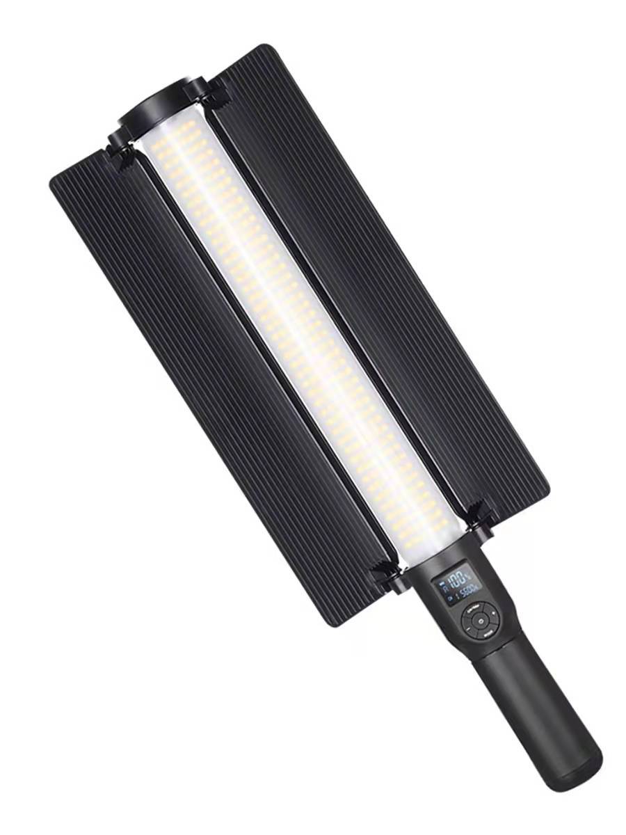 现货销售神牛lc500r手持补光灯 抖音人像拍摄彩色外拍便携灯棒