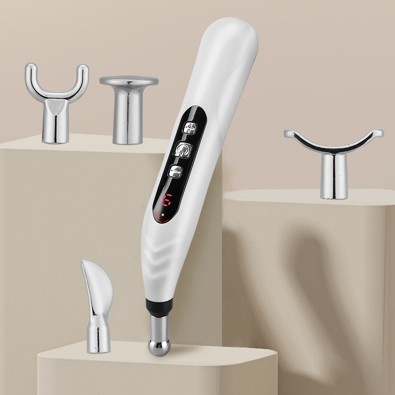 现货供应经络笔智能电子针灸笔充电款脉冲穴位理疗疏通经络按摩器