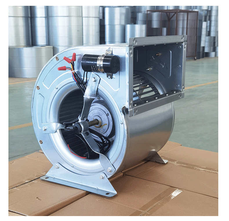 厂家定制220v管道式外转子风机 低噪静音环保 厨房烧烤车专用