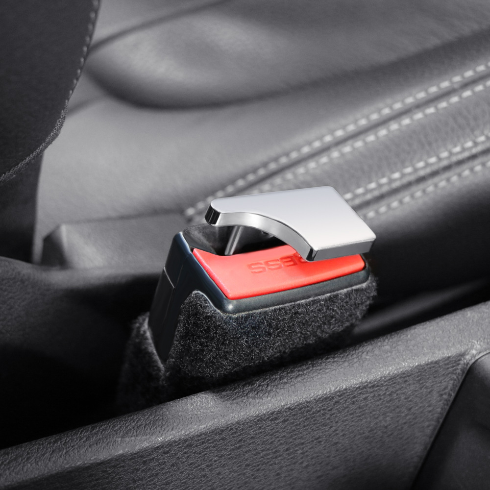 隐藏式汽车安全带锁扣扣头 卡口消声片 适用于宝马欧宝雪佛兰讴歌