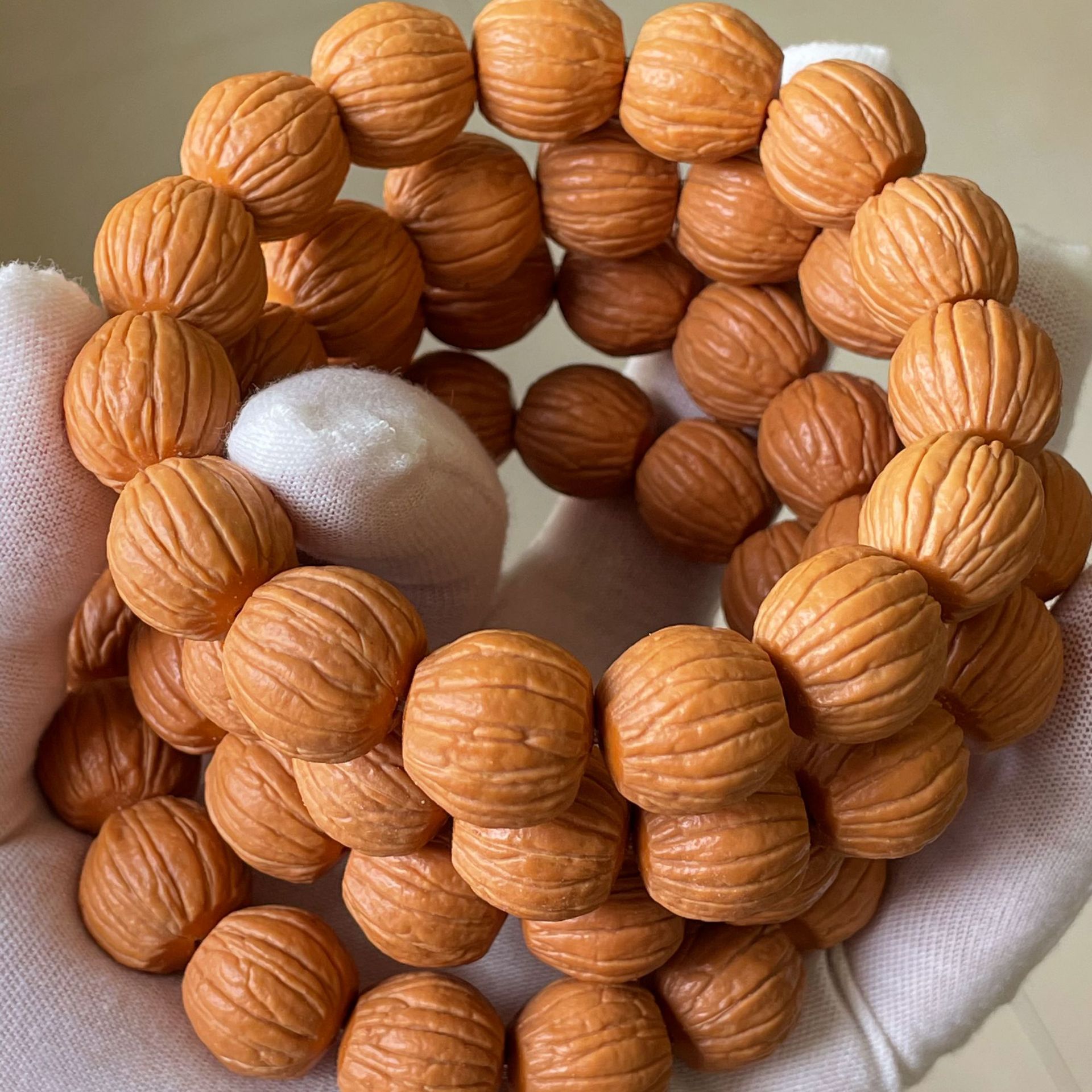 全品猴头手串美国金丝猴头光珠手串 小核桃光头强藏式手串 跑量价