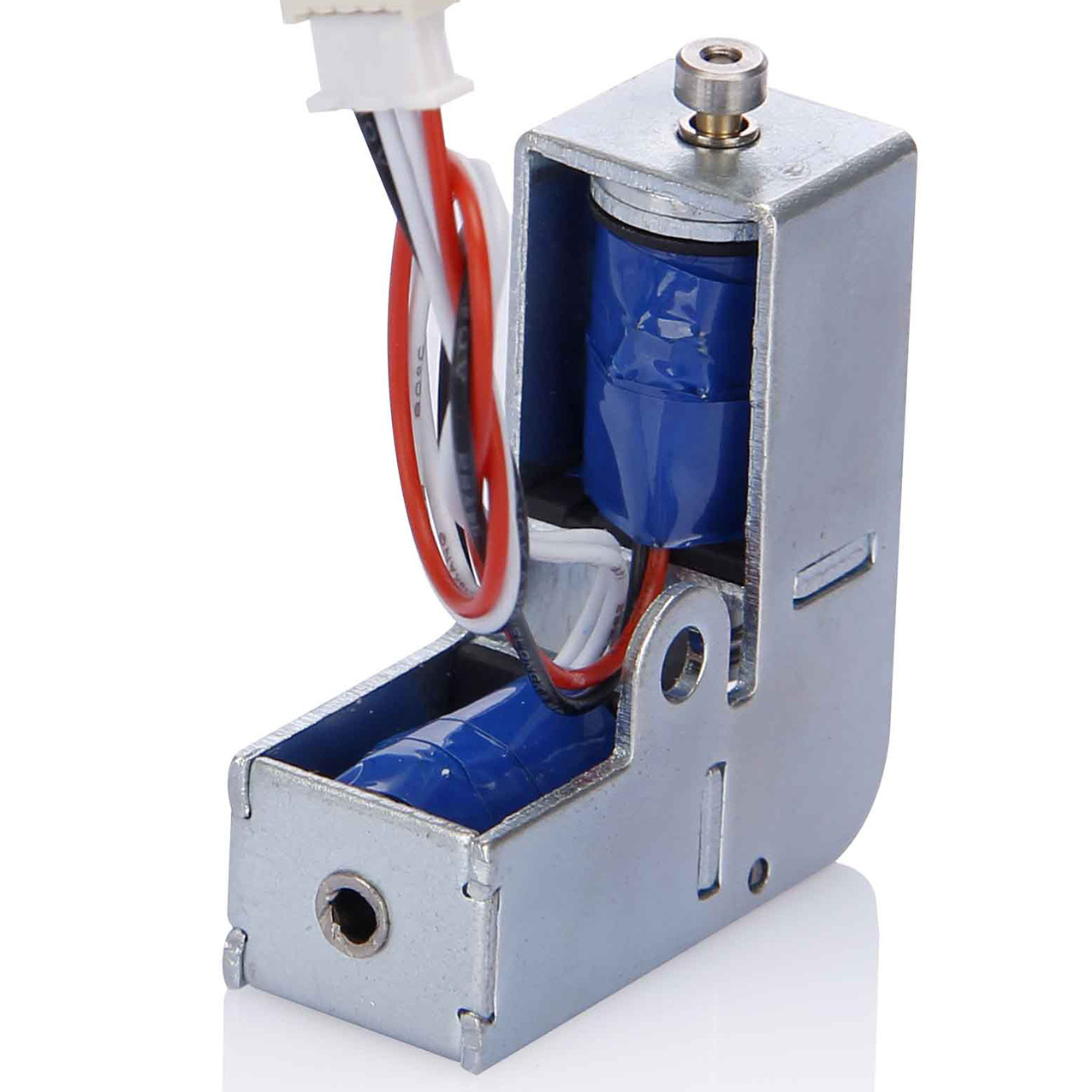 深圳亚欣直流推拉式电磁铁12v24v大推力长行程小型微型