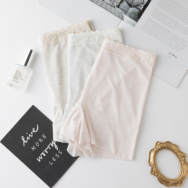 婴肤彩棉安全内裤无痕一片式 女士内裤轻薄高弹女生安全内裤-阿里巴巴