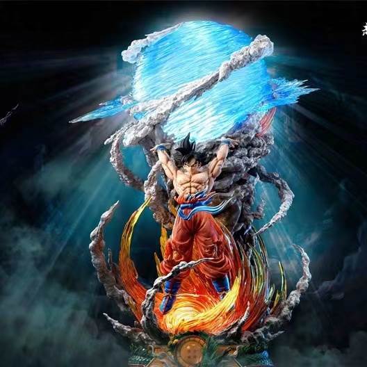 七龙珠超级赛亚人贝吉塔白神孙悟空悟饭手办盲盒雕像动漫福袋礼物