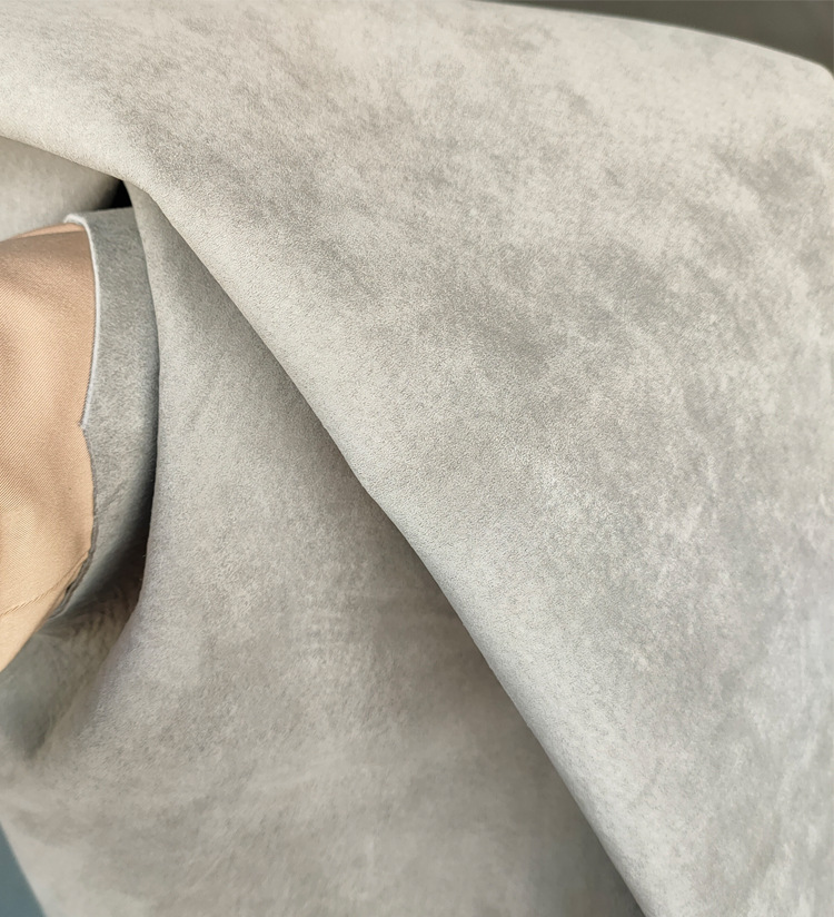 温州彩色头层猪巴革反绒皮猪八戈运动鞋皮革工厂订制【现货供应】