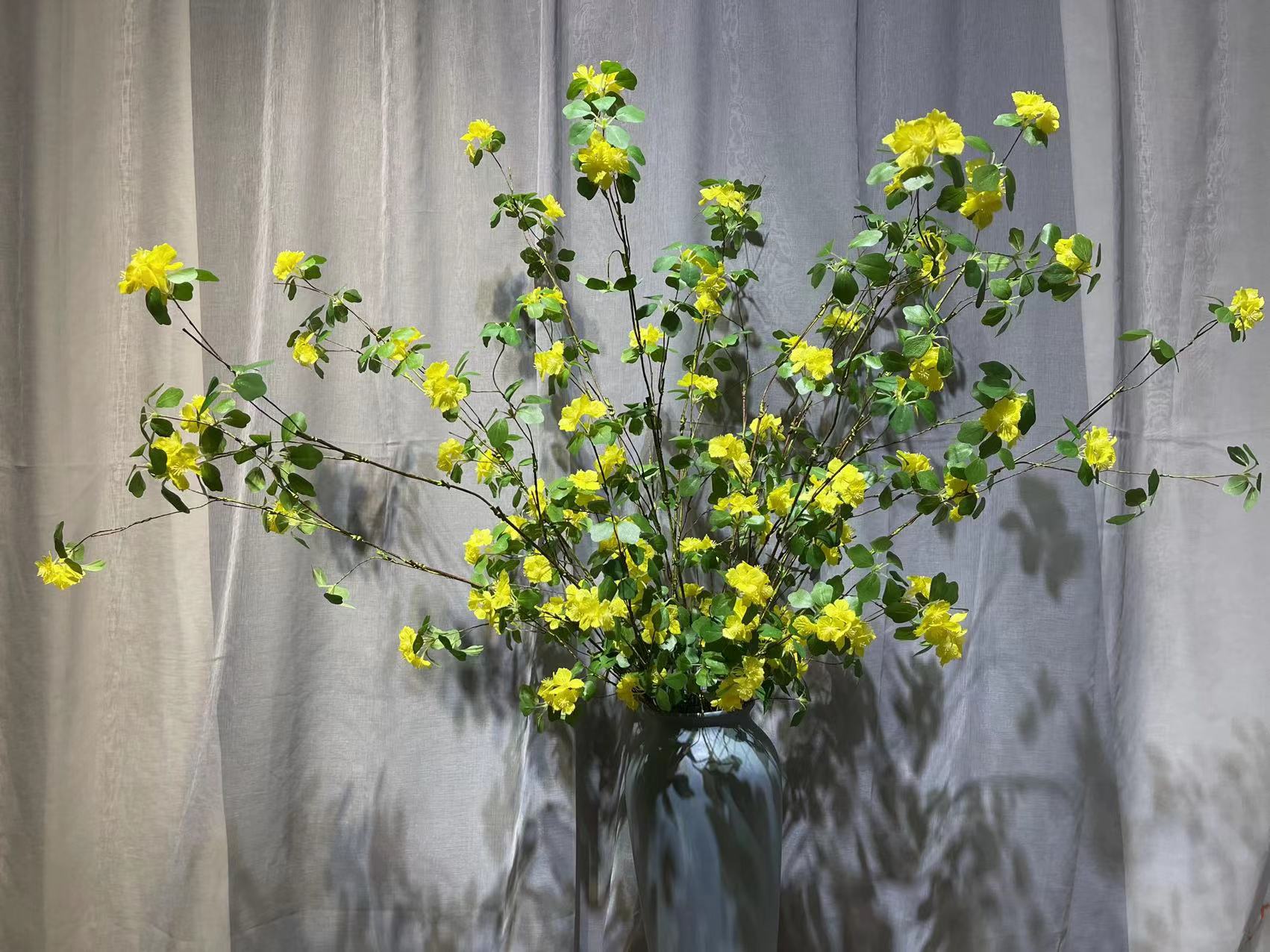 仿真大小杏花小清新花束单支室内绿植仿真肉植高仿杏花