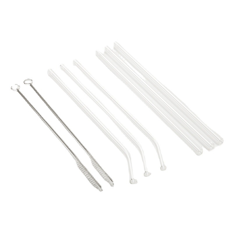 Straight Drink Juice Tableware Glass Straw