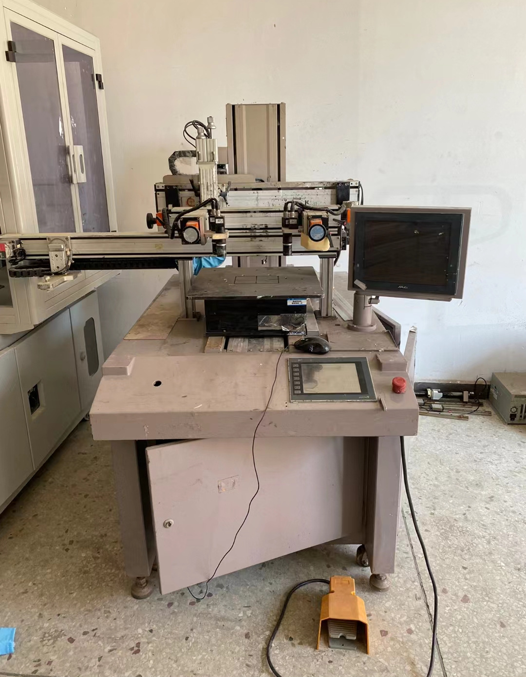 【东远】台湾atma atmagp 30pp ccd平板玻璃居中对位丝印机 议价