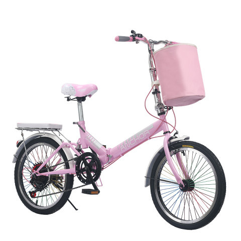 折叠自行车成人男女超轻变速便携轻便男20寸学生小型单车