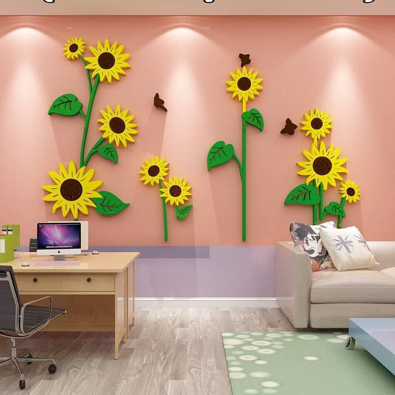 心理咨询室挂图心灵驿站文化墙面装饰辅导留守儿童健康贴纸画布置