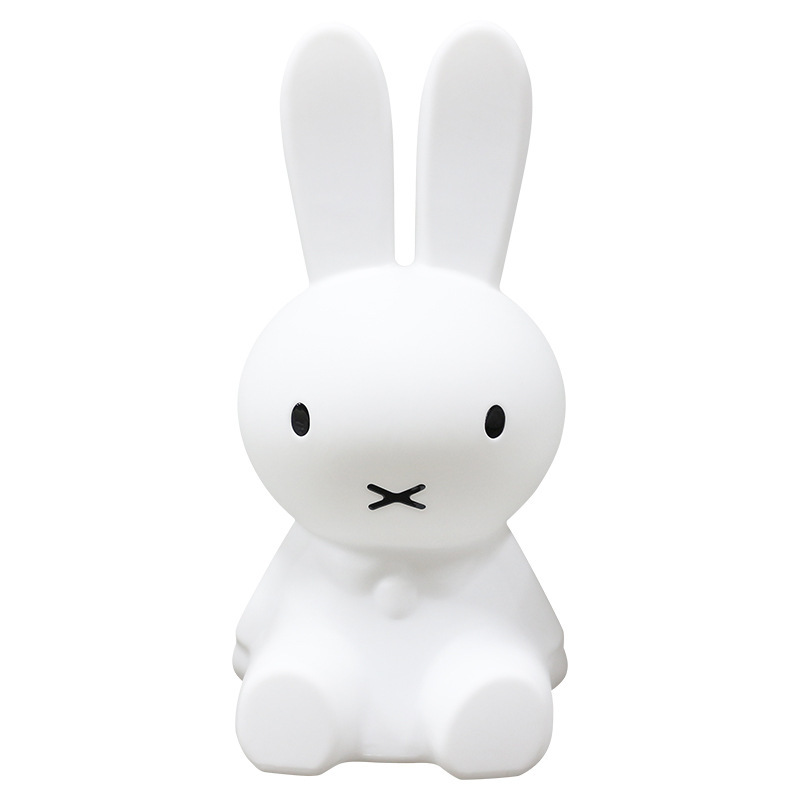 ins风可爱兔子小夜灯儿童房台灯温馨装饰床头灯创意卧室兔子灯