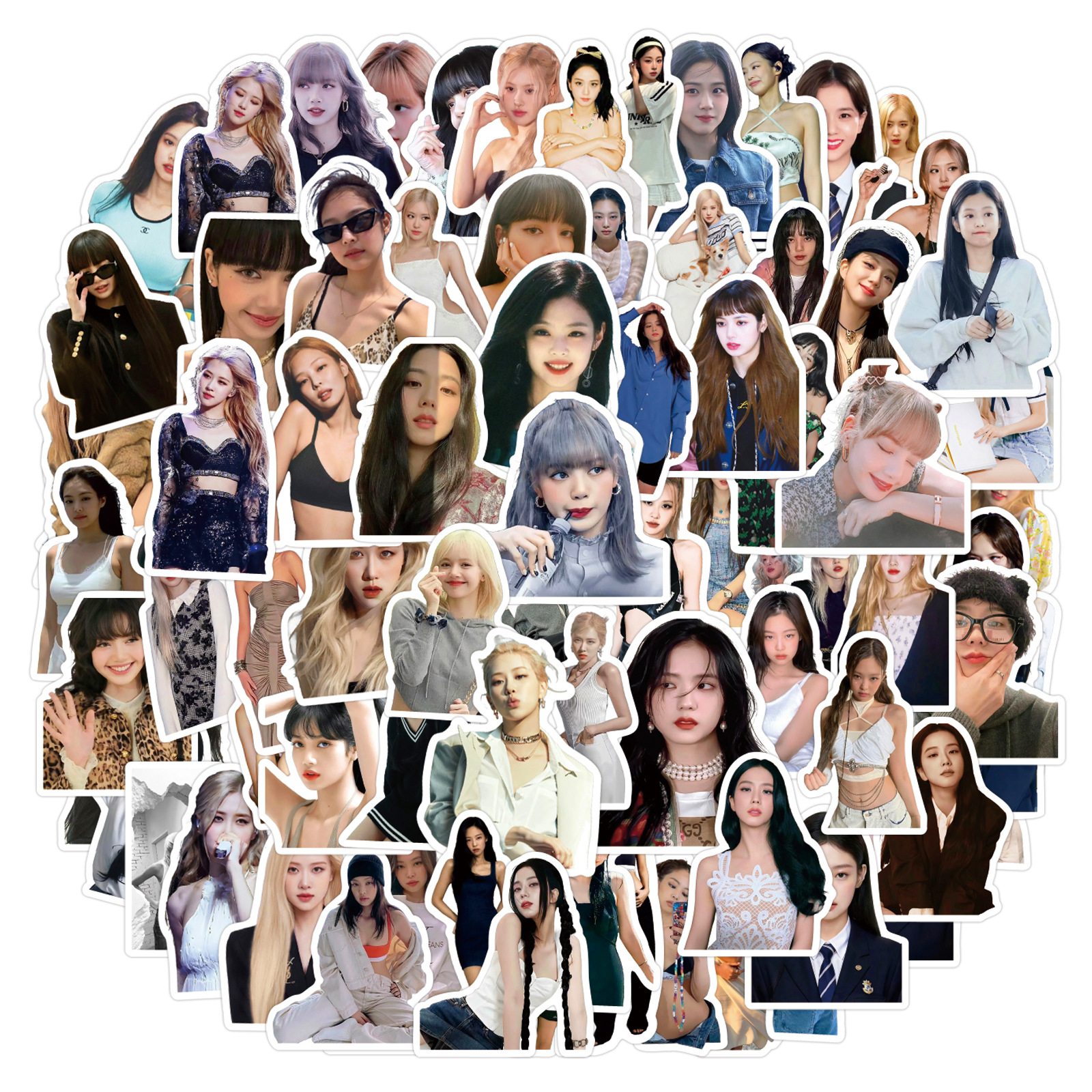 102张blackpink韩国女团涂鸦贴纸个性热卖装饰水杯手机