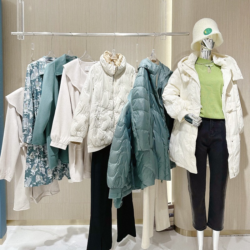 如缤品牌折扣女装清仓走份 女装直播供应链 女装折扣店货源-阿里巴巴