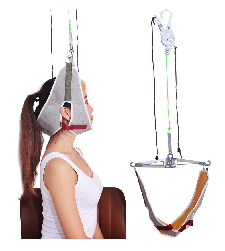 颈椎牵引带挂钩颈椎布套牵引架牵引器牵引头部