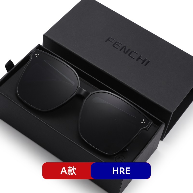 gm墨镜女感防紫外线情侣太阳眼镜男款潮开车偏光新款圆脸-阿里巴巴