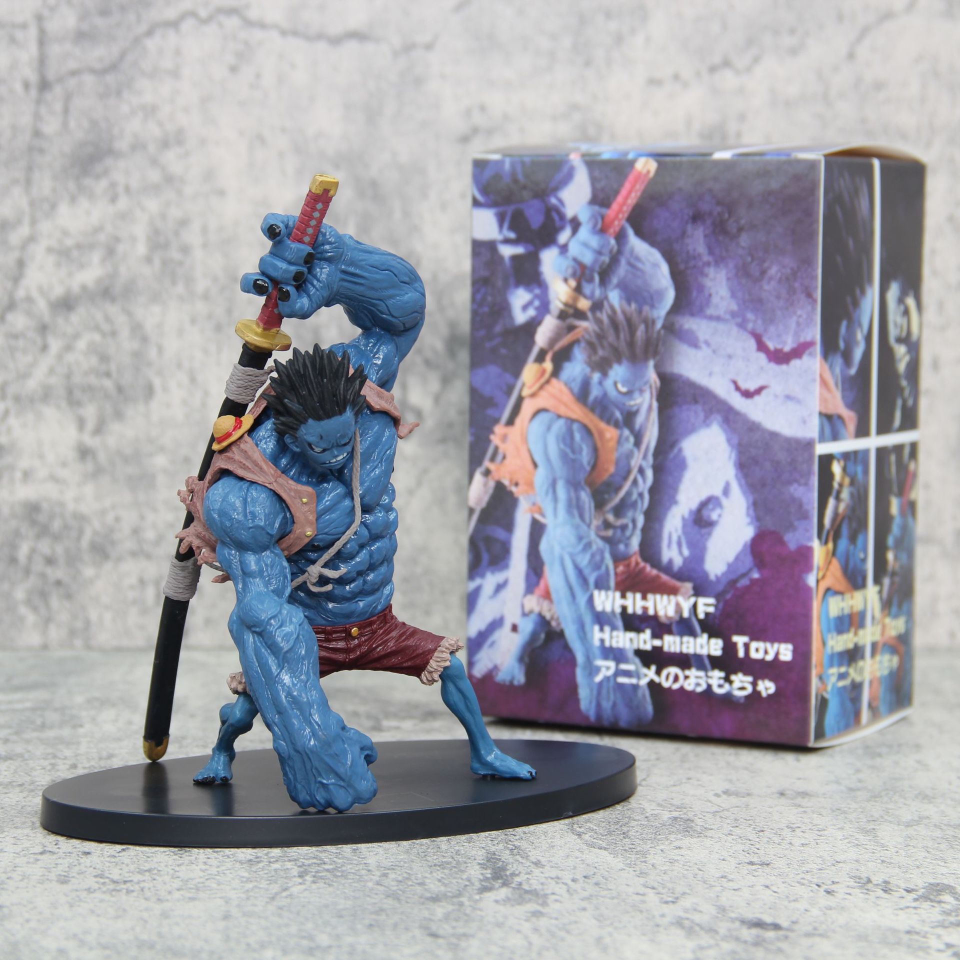 梦魇路飞海贼王手办gk幽灵岛月光莫利亚影子路飞动漫模型摆件批发