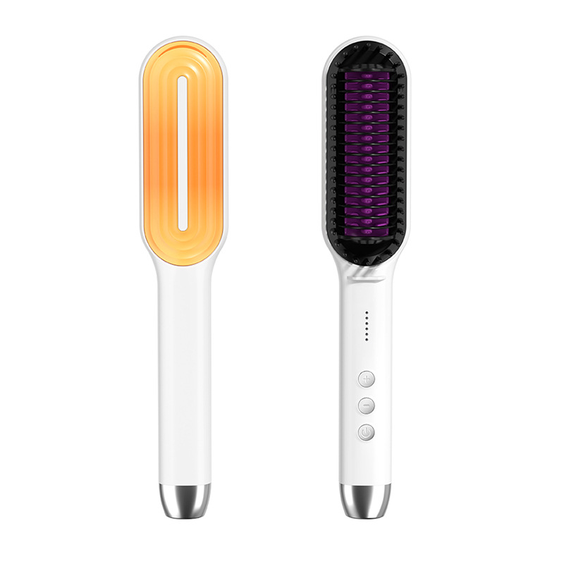 New Straight Comb Hair Straightener Dual-Purpose Comb Five 5-Collar Shape Hair Straightener Rolls