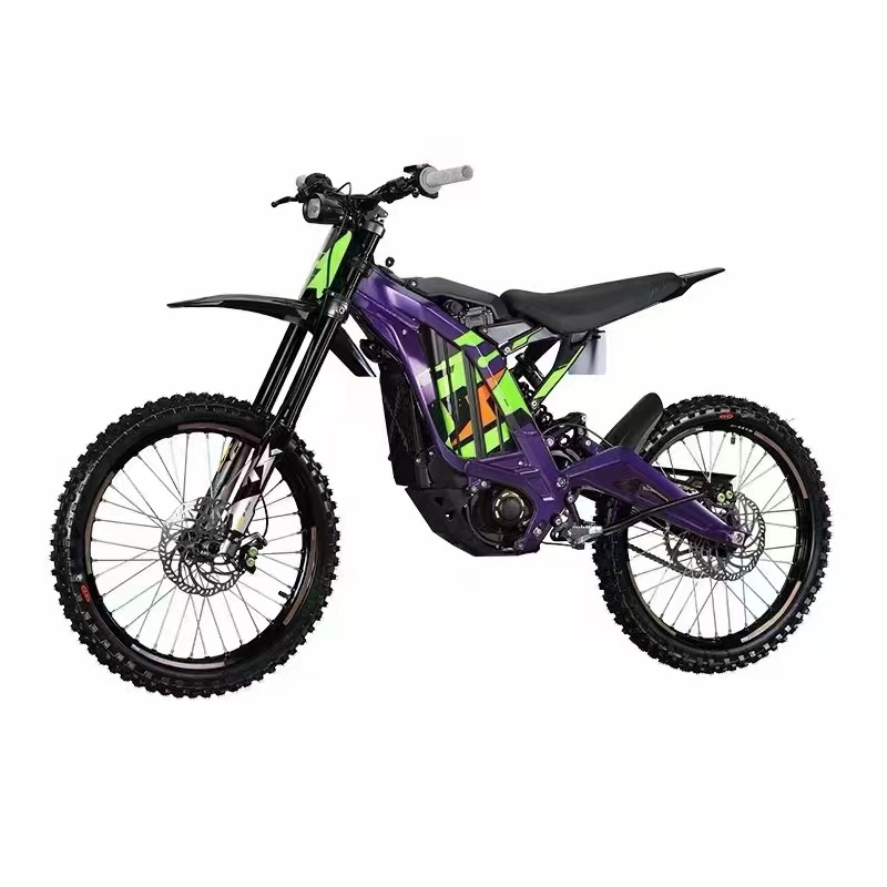 虬龙轻蜂x 幻影版电动越野摩托车非上路版两轮场地越野车