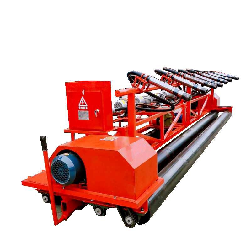12米桥面护栏铺平机 高铁路面箱梁式震动摊平机 混凝土桁架整平机